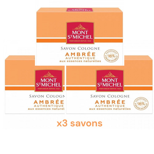 Lot mont michel savon - st,