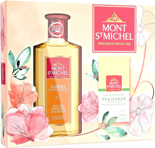 Coffret eau cologne ambrée - coffret, de